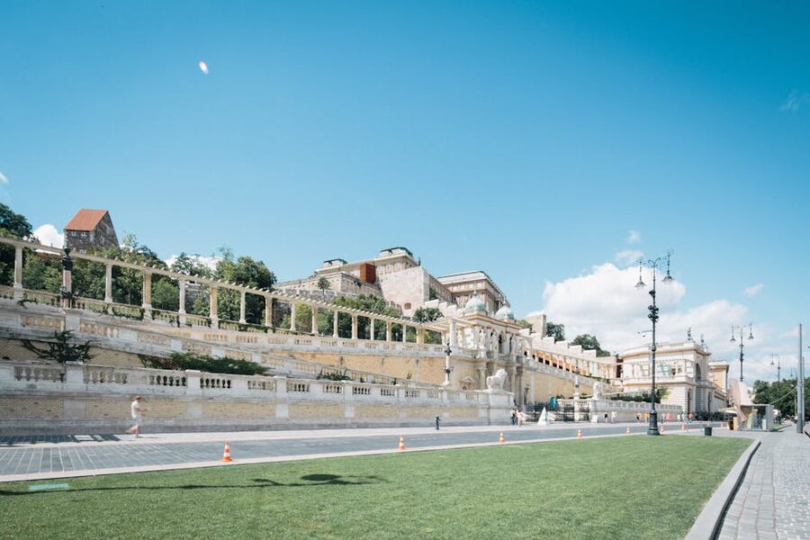 Budapest Castle Garden Bazaar near Rudas Spa