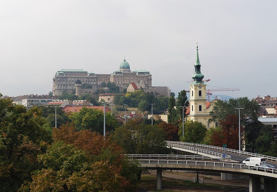 Buda Castle on Castle Hill Budapest