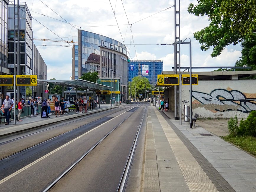 Bernauer Strasse memorial site with wall remnants