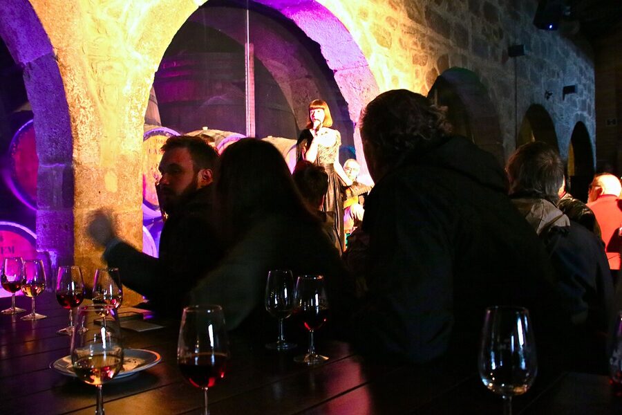 Cálem cellar tour with fado show in evening