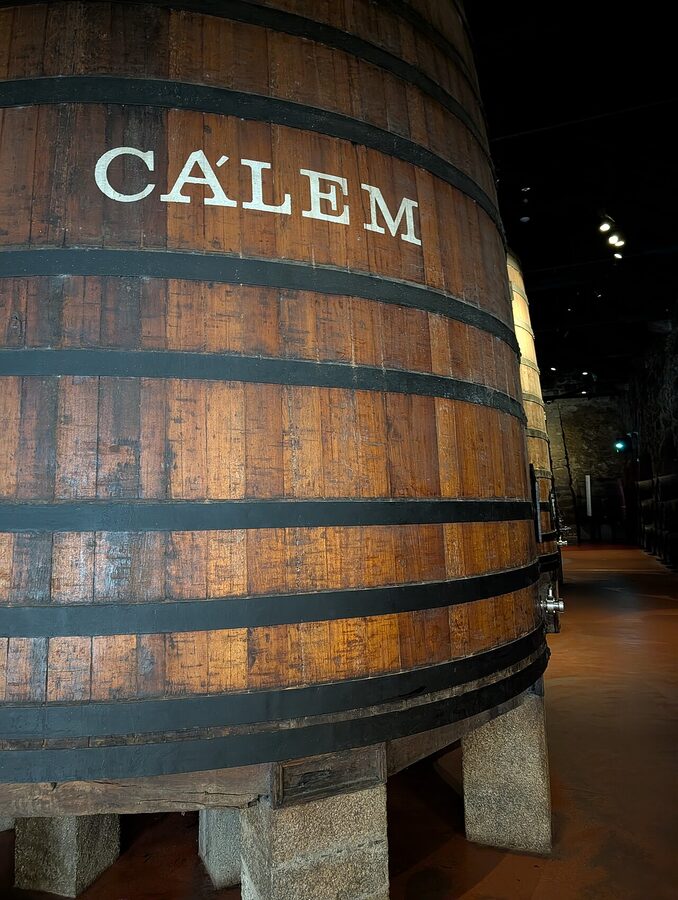 The interactive museum at Cálem cellars in Porto