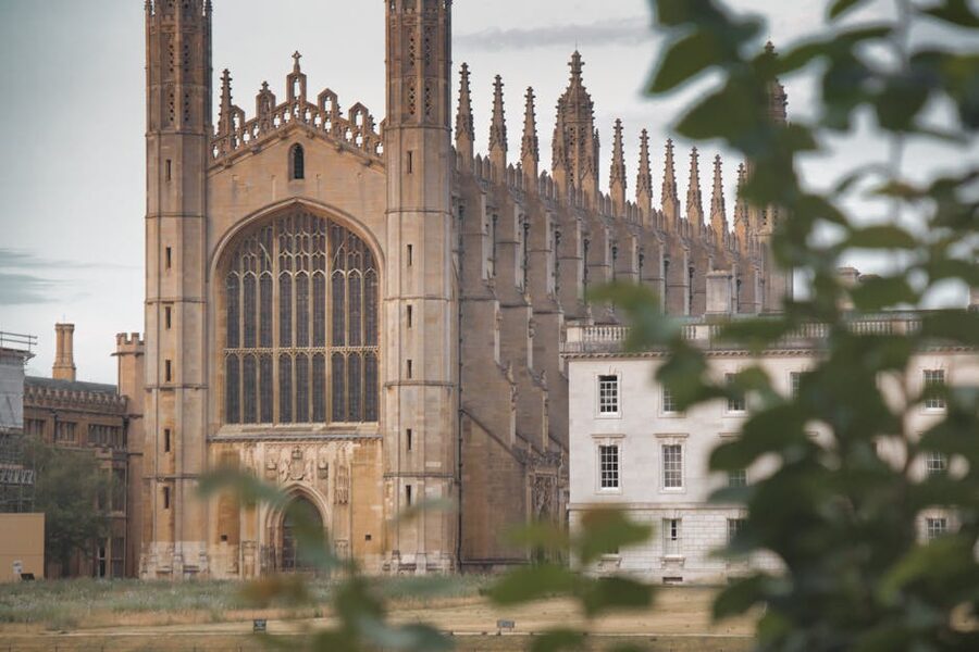 Kings College Chapel Cambridge view