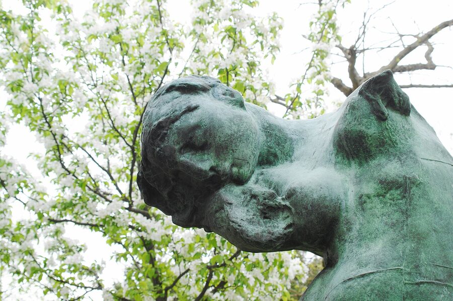 The sculpture garden at the Carlsberg brewery in Valby