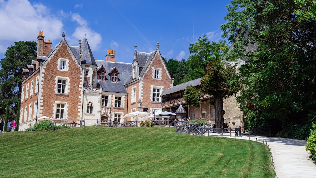 Château du Clos Lucé exterior in Amboise France