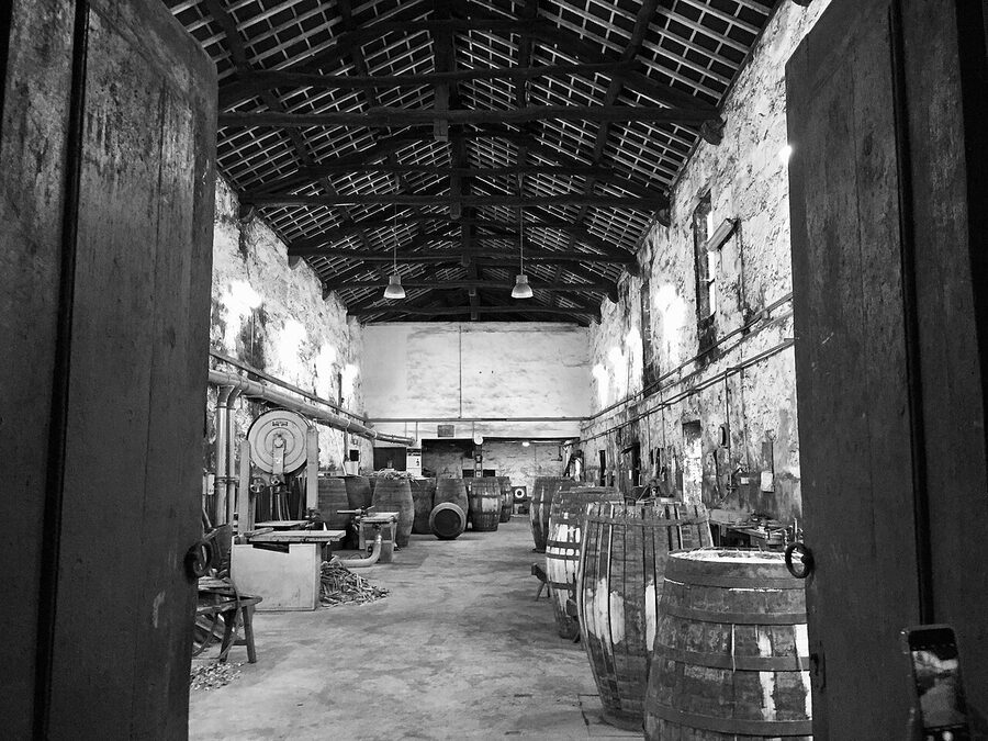 Inside the Cockburn's Port Lodge museum