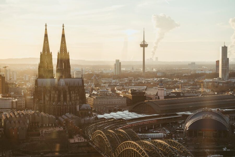 Cologne Cathedral at sunrise