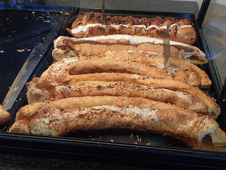 Wienerbrod Danish pastry close-up