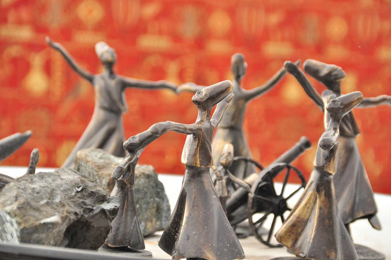 Whirling dervish ceremony in Turkey