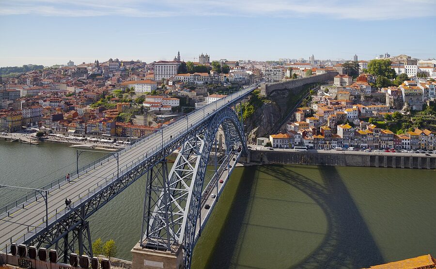 Dom Luís I Bridge over the Douro at Porto