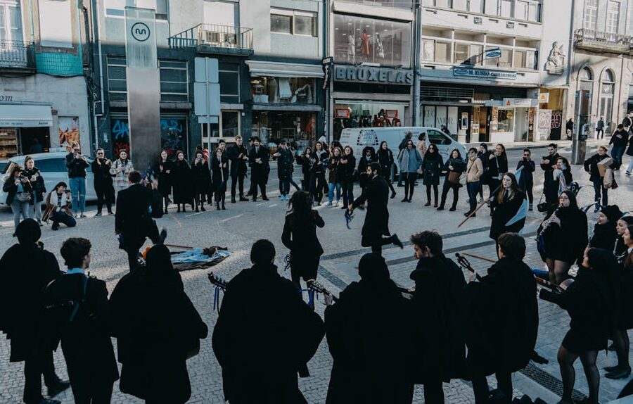 Fado guitar close up