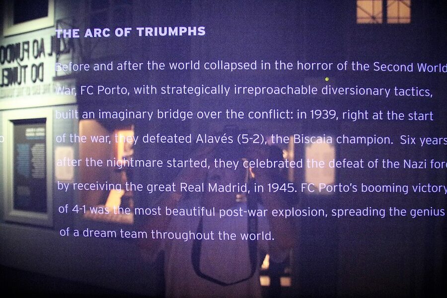 FC Porto Museum trophies display