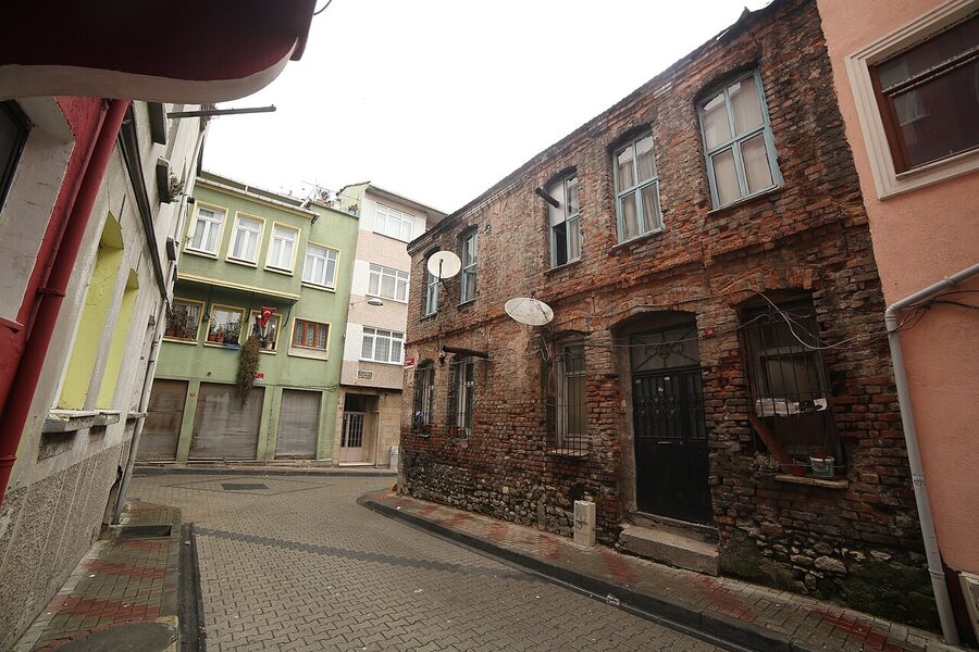 Wooden house Balat neighbourhood Istanbul