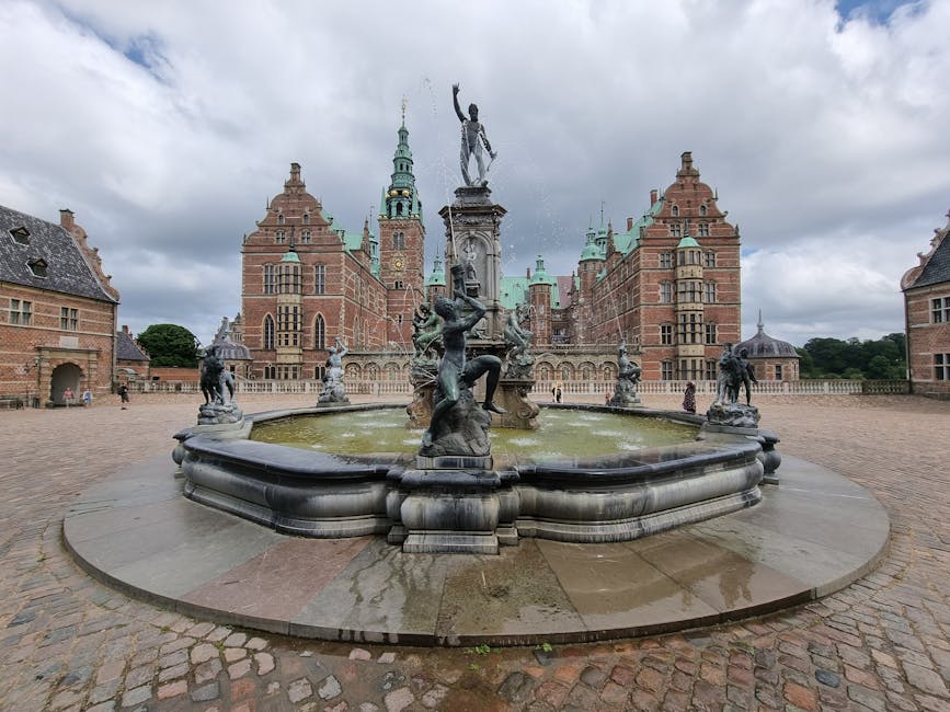 Frederiksborg Palace Neptune Fountain Renaissance