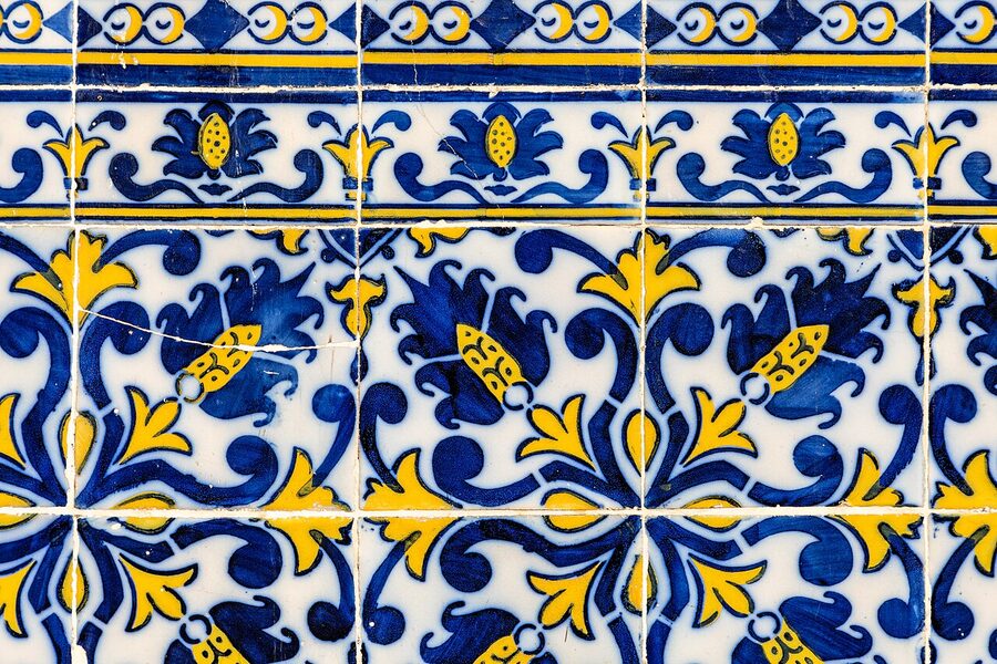 Mercado dos Lavradores fruit stall in Funchal, Madeira