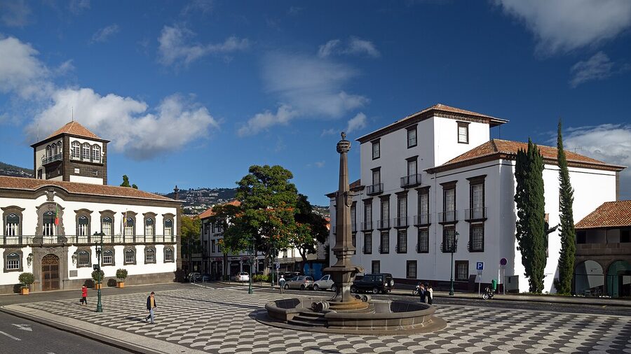 Praça do Município in Funchal, Madeira