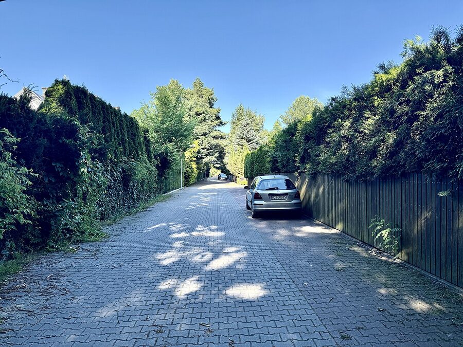Nad Wisla street in Warsaw running alongside the Vistula