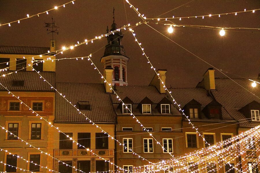 Warsaw Old Town Stare Miasto market square