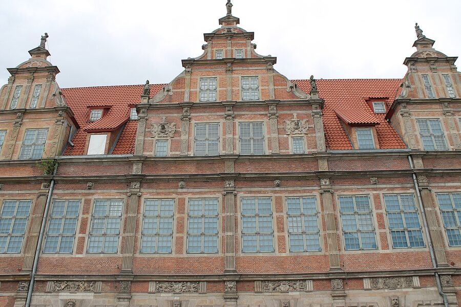 Green Gate Main Town Gdansk on Motlawa River