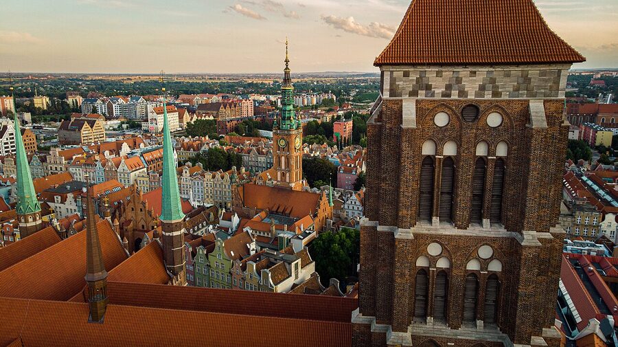 St Mary Basilica Gdansk facade