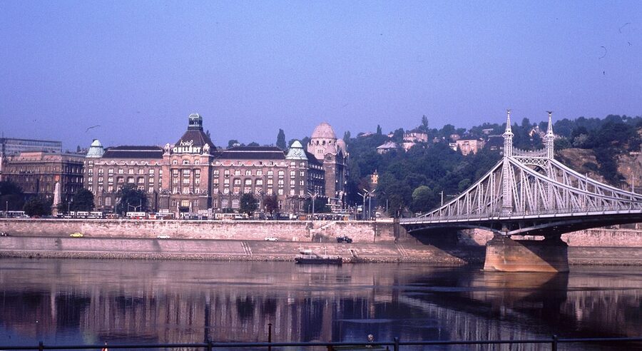 Hotel Gellért and Liberty Bridge 1976