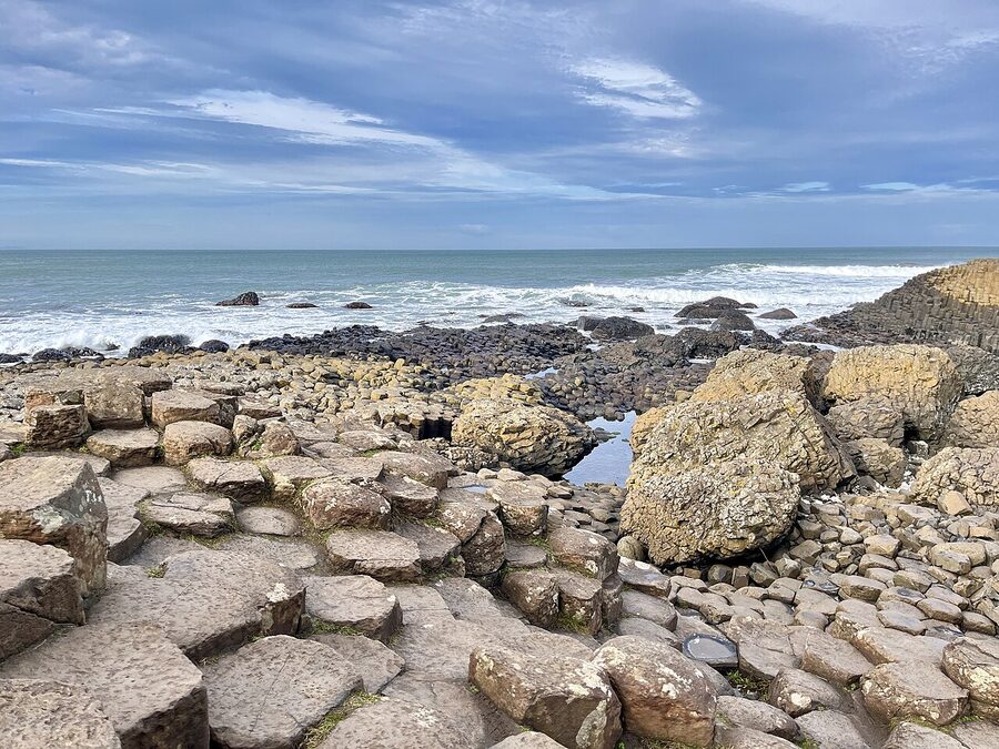 Giants Causeway coastline Northern Ireland