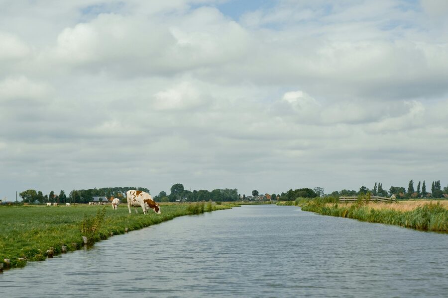 Wheelchair accessible canal path