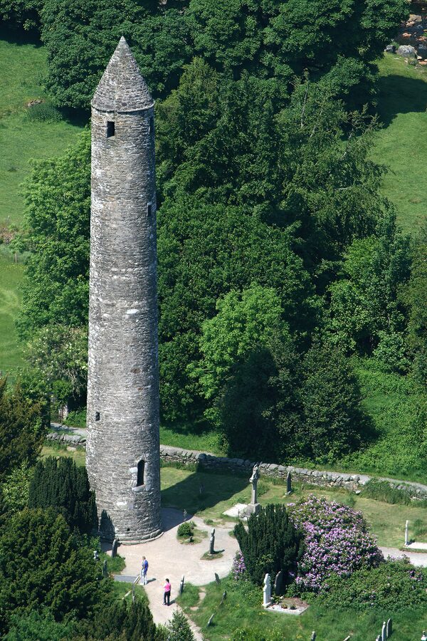 Glendalough Round Tower Wicklow