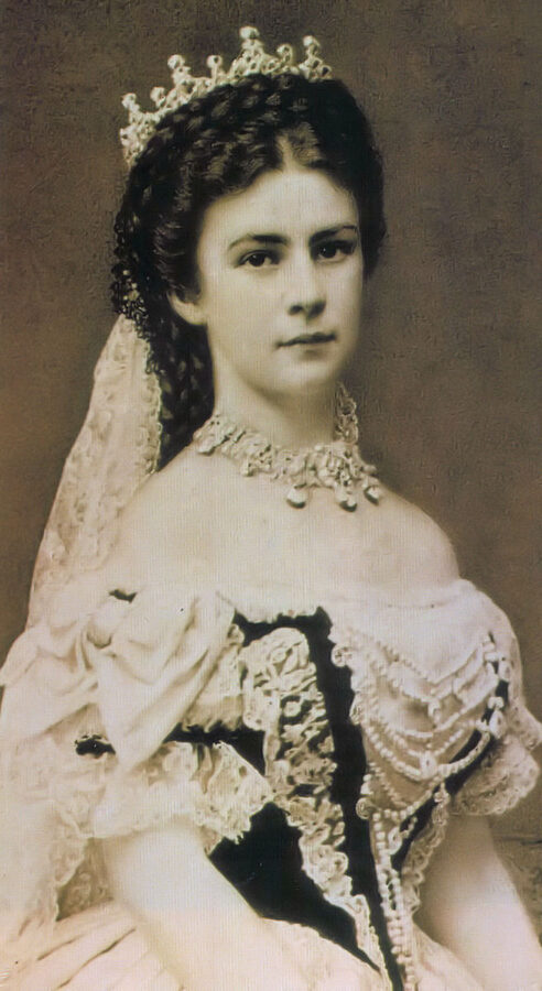 Photograph of Empress Elisabeth from 1867
