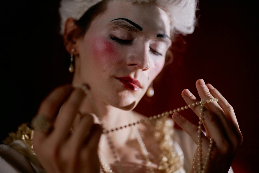 Museum gallery interior