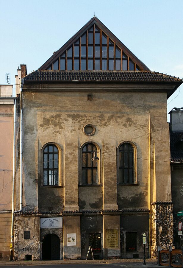 High Synagogue (Synagoga Wysoka) on Jozefa Street in Kazimierz