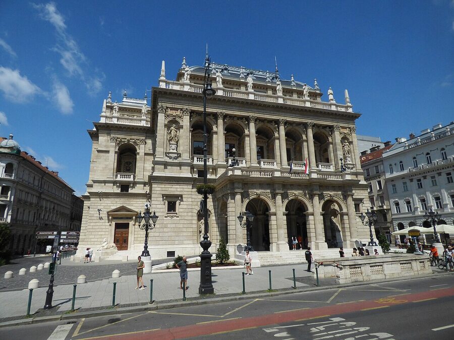 Hungarian State Opera House on Andrássy Avenue