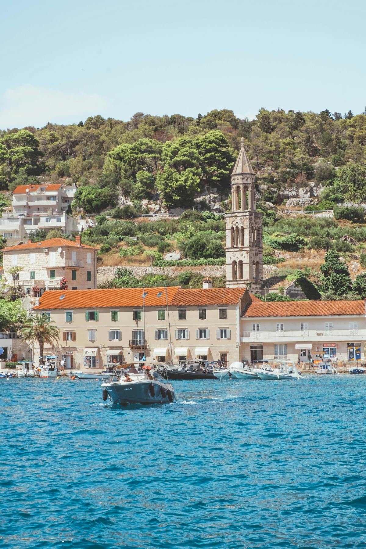Hvar harbour and historic architecture