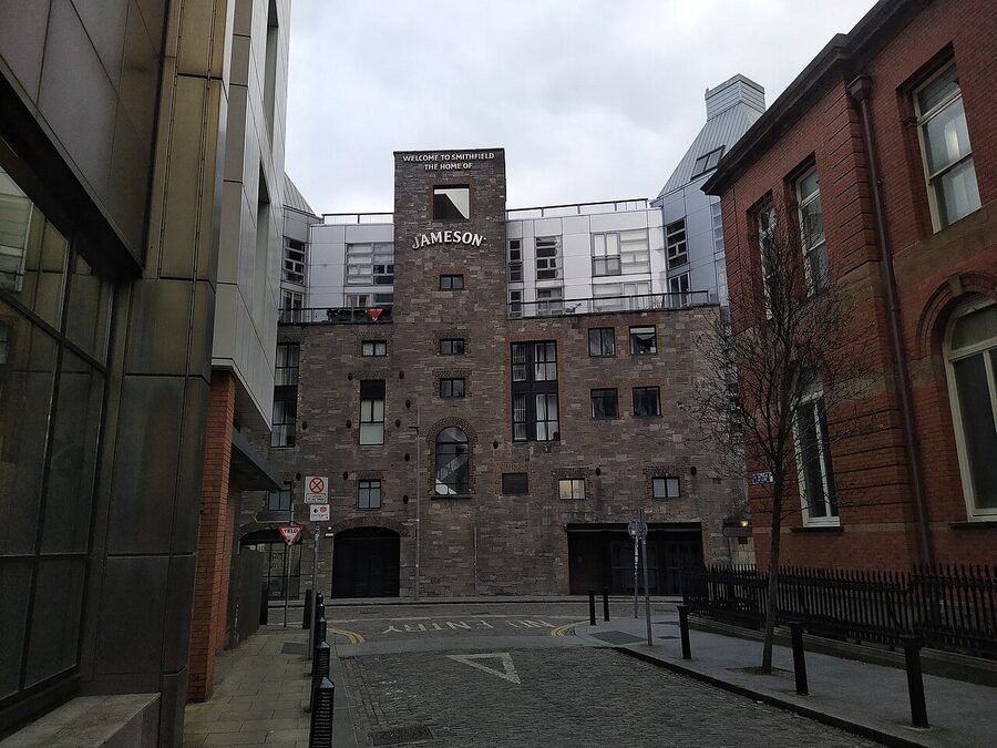 Jameson Distillery interior copper stills