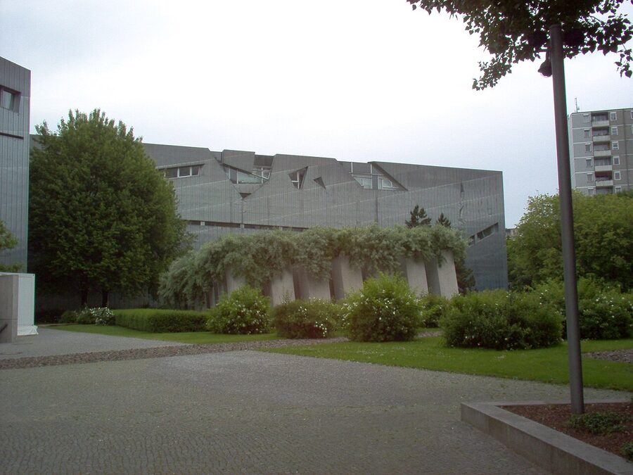 Jewish Museum Berlin zinc-clad facade