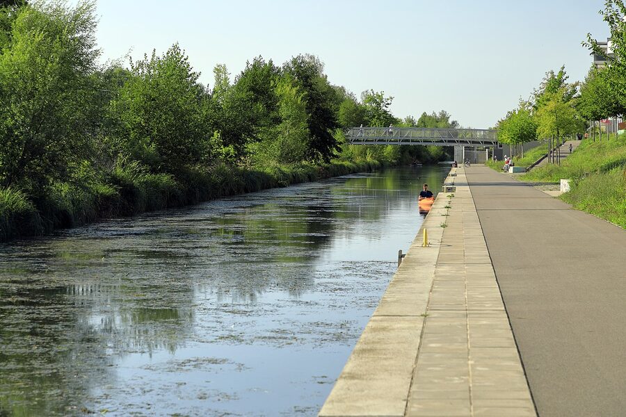 Karl-Heine Canal Lindenauer Hafen