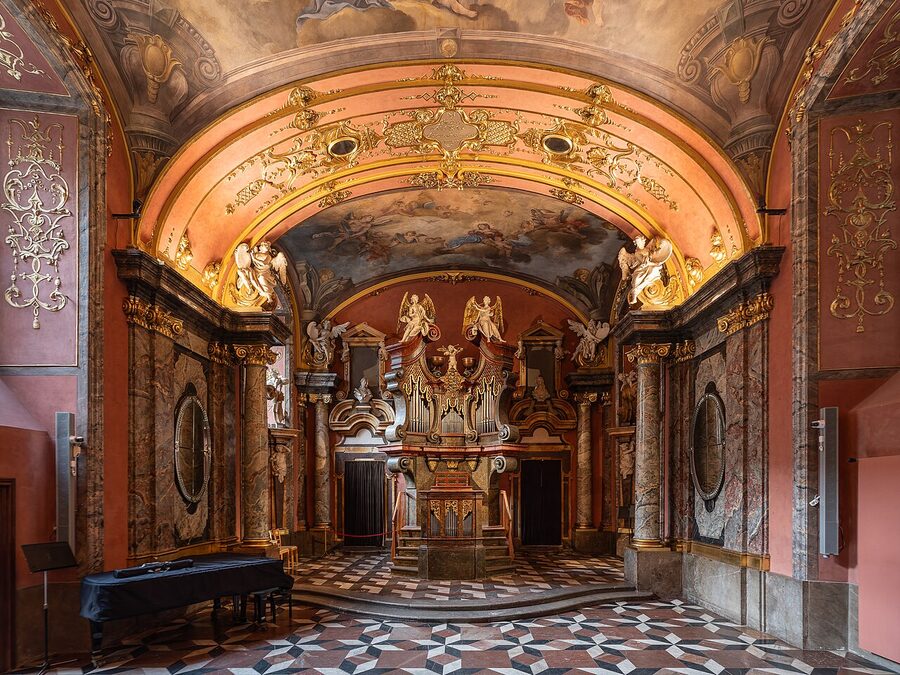 Klementinum Mirror Chapel Prague