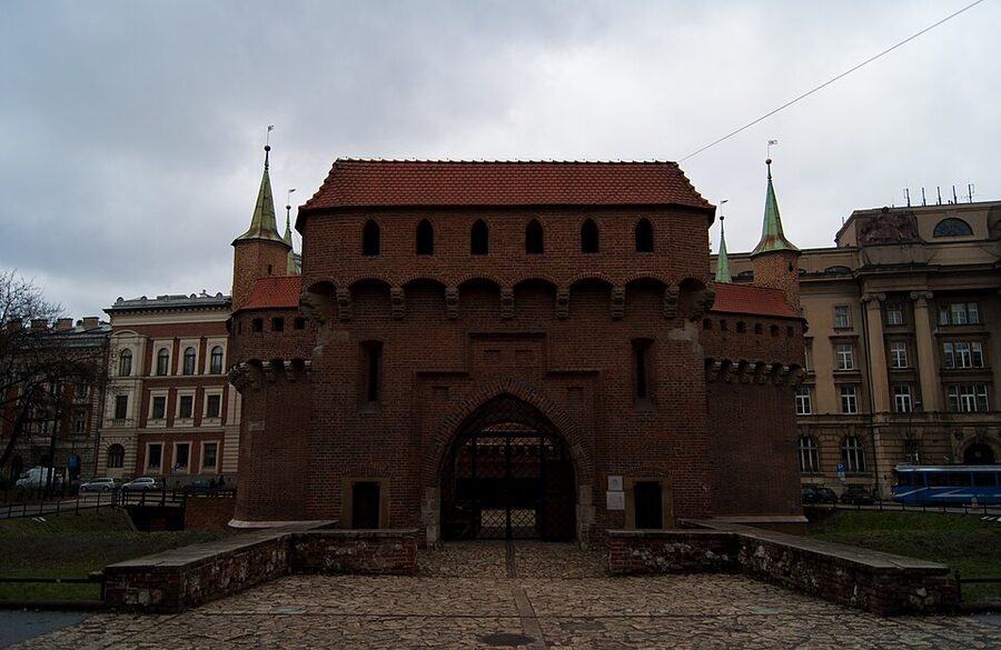 Barbican gate Krakow