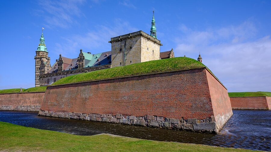 Kronborg Castle Renaissance architecture sandstone detailing