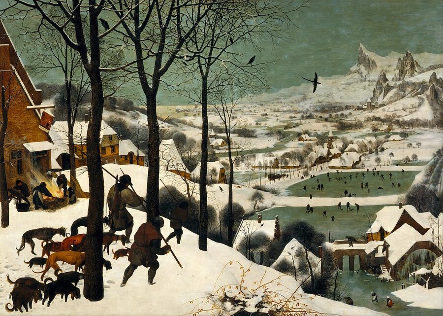 Bruegel Hunters in the Snow 1565