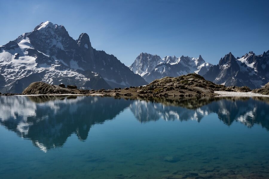 Lac Blanc Chamonix Mont Blanc lake