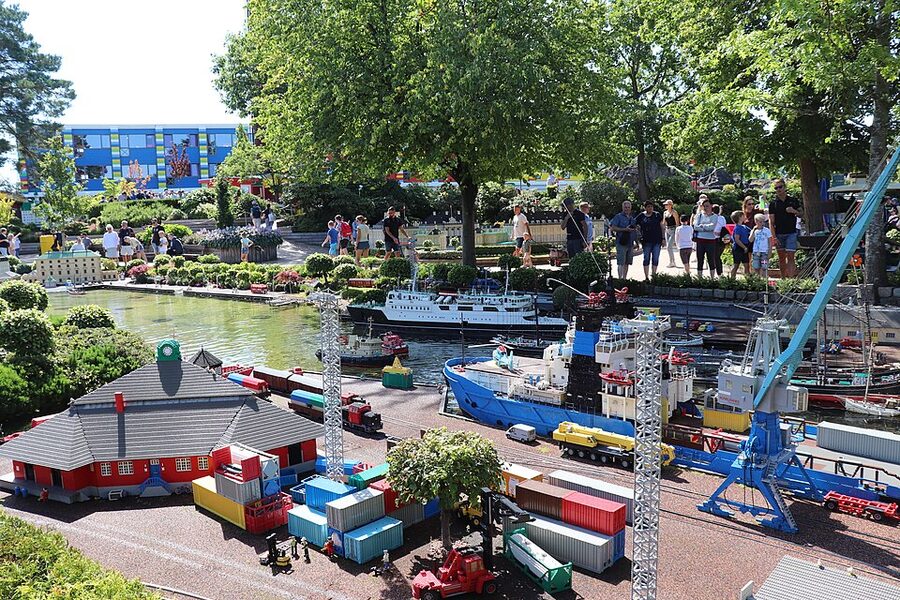 LEGOLAND Billund Knights Kingdom castle area