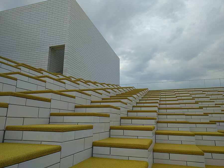 LEGO House Billund stacked design