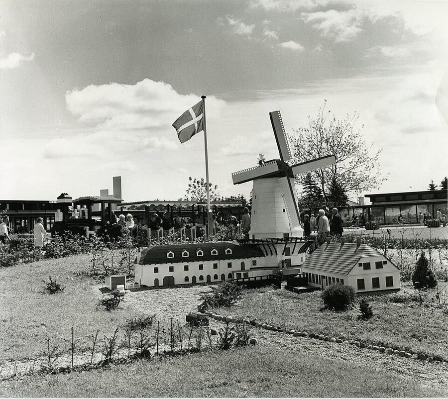 Miniland Dybbol Mølle 1968 LEGOLAND Billund