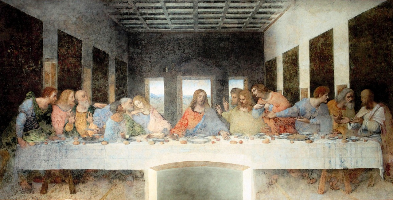 Leonardo da Vinci The Last Supper painting reproduction