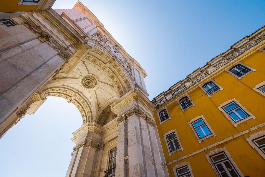 Lisbon Rua Augusta Arch
