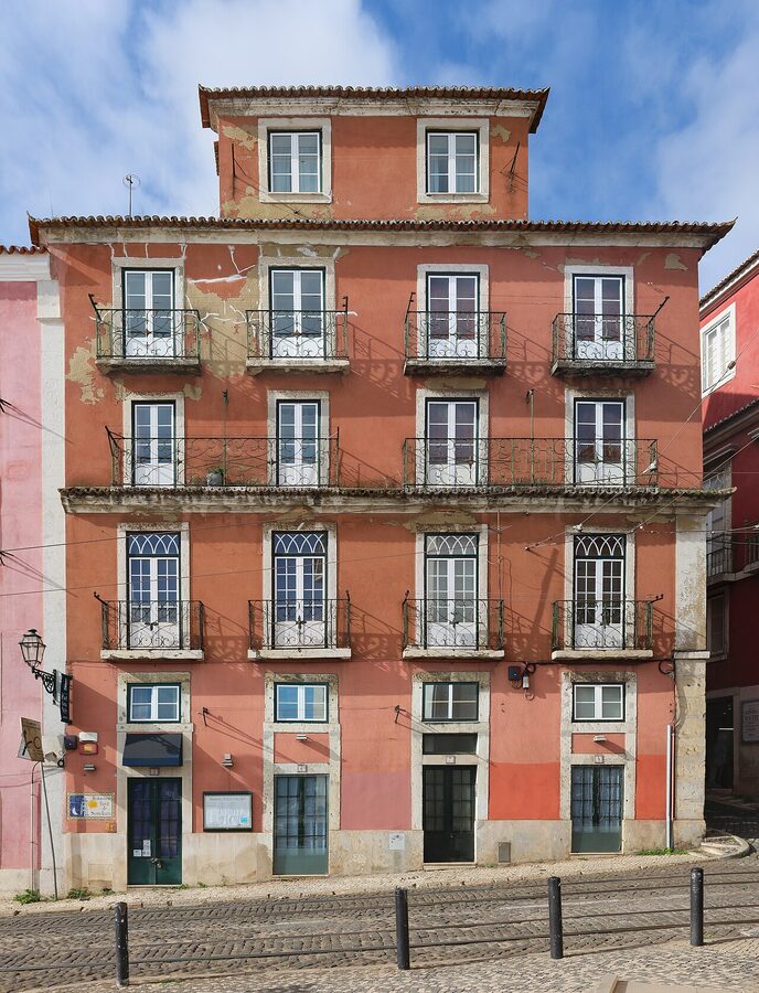 Largo Santa Luzia Alfama Lisbon tile panels and viewpoint