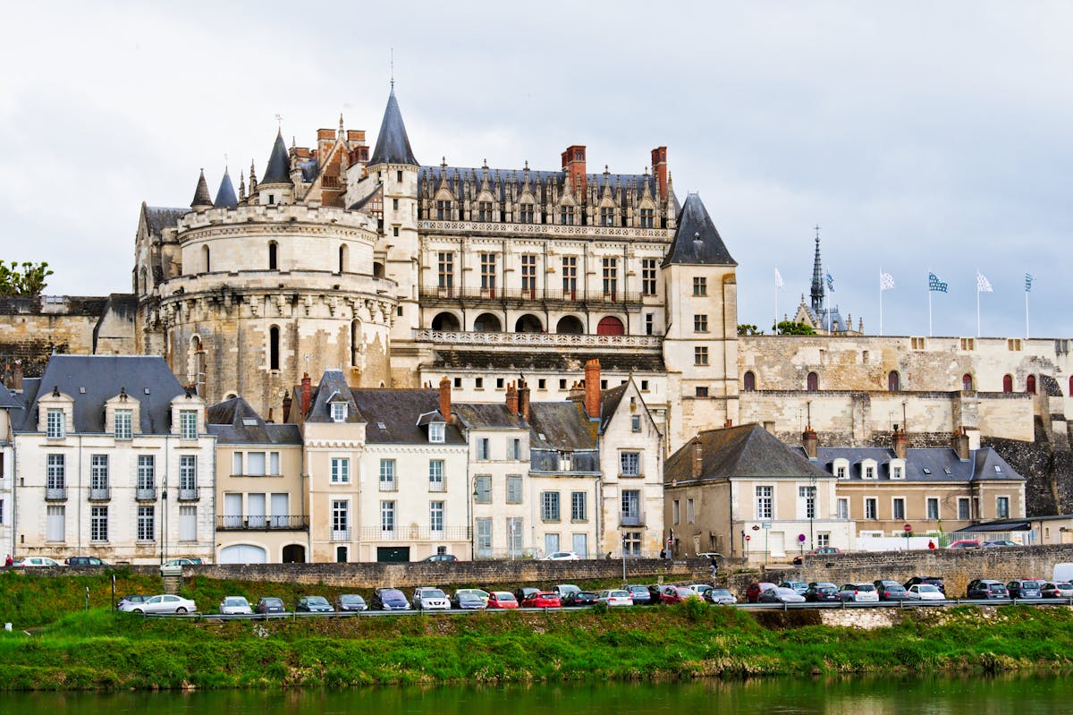 Chateau dAmboise with its striking architecture along the Loire River