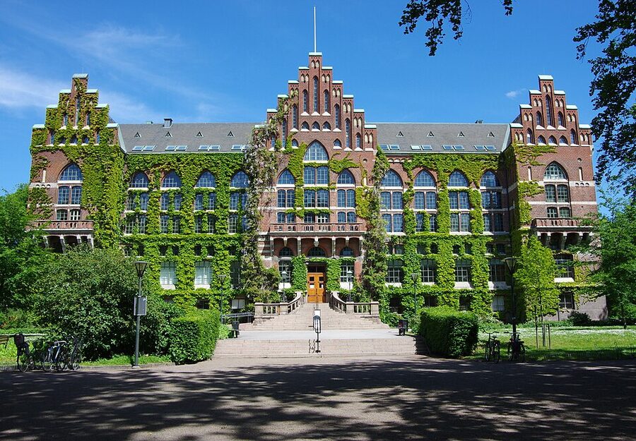 Lund University Library exterior building