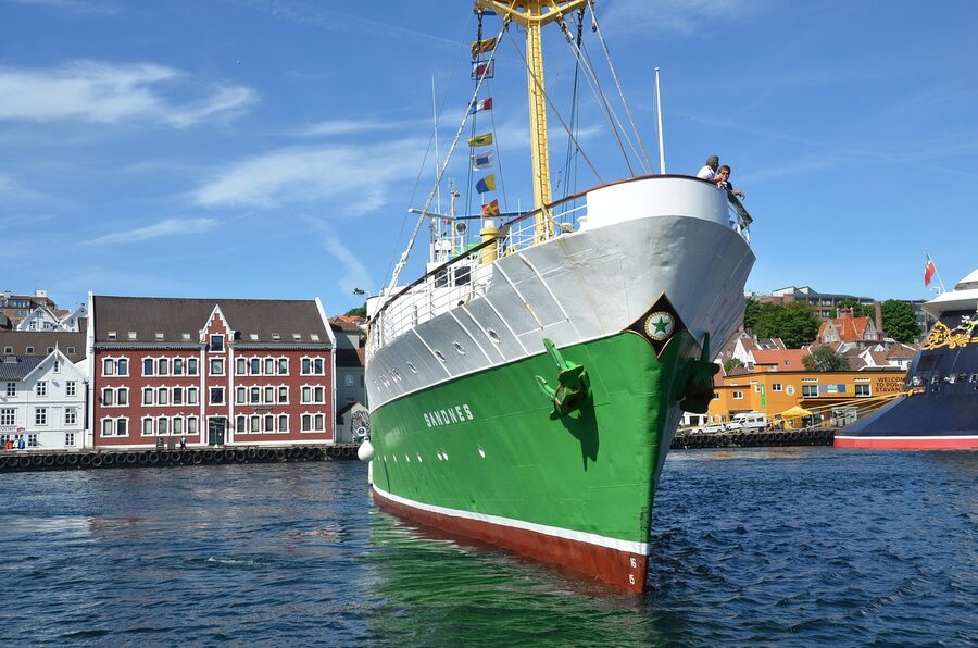 Stavanger harbour Norway