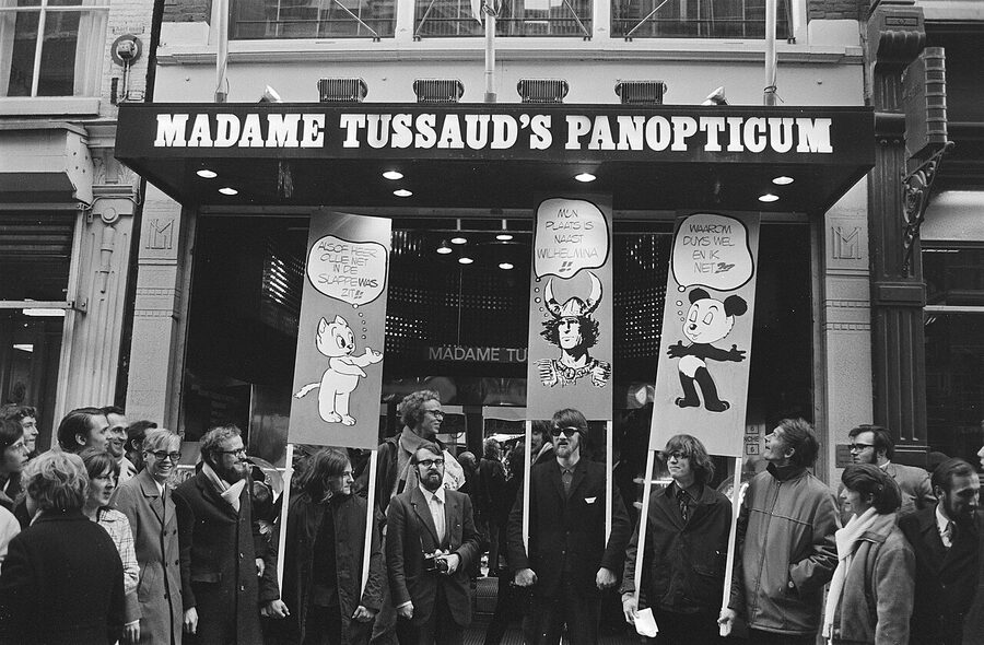 Madame Tussauds Amsterdam Kalverstraat archival